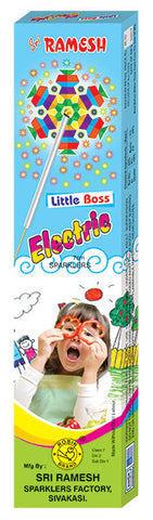 Little Boss Electric 07 cm Sparklers (Set of 10 Boxes)